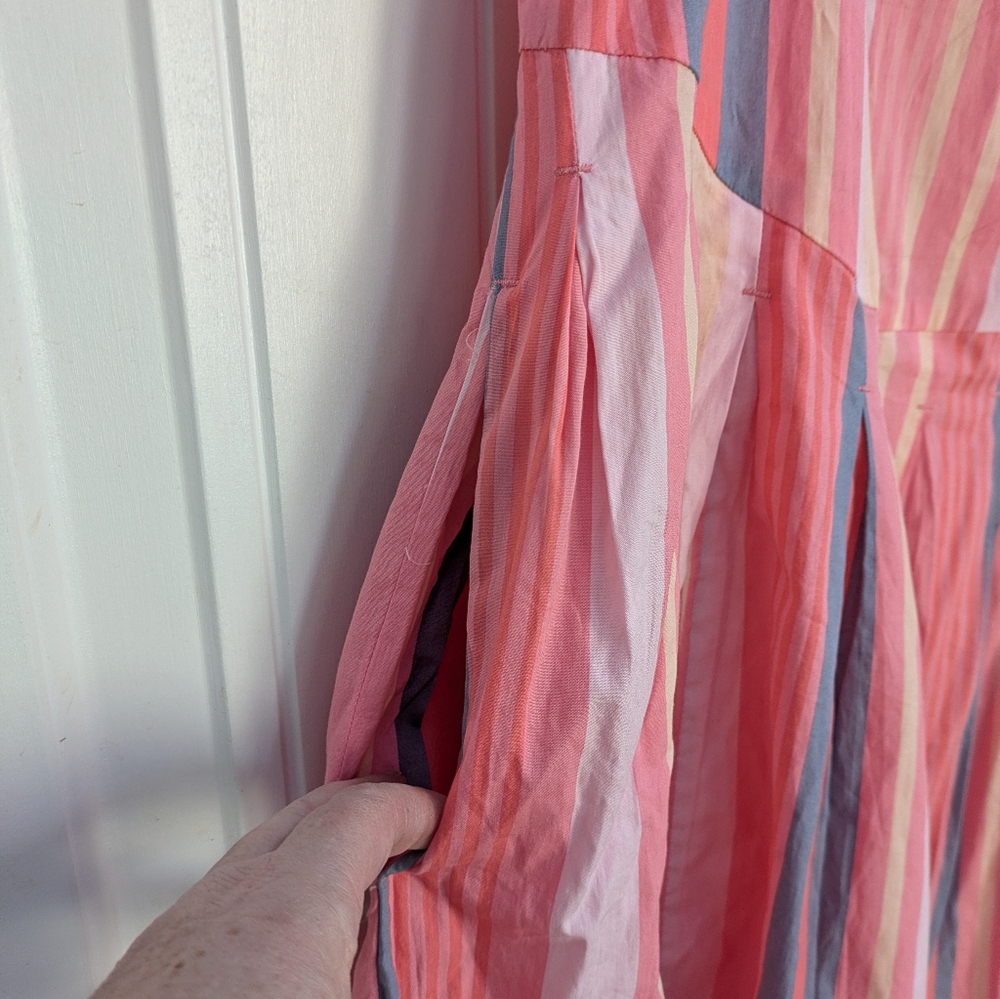 Free People Primavera Striped Sundress with Pockets!! - Picture 4 of 10